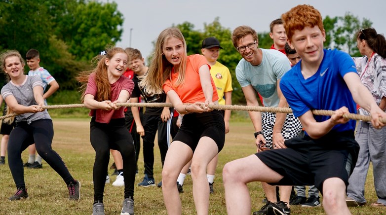Sports day and colour run