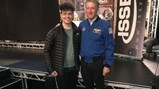Students meet astronaut