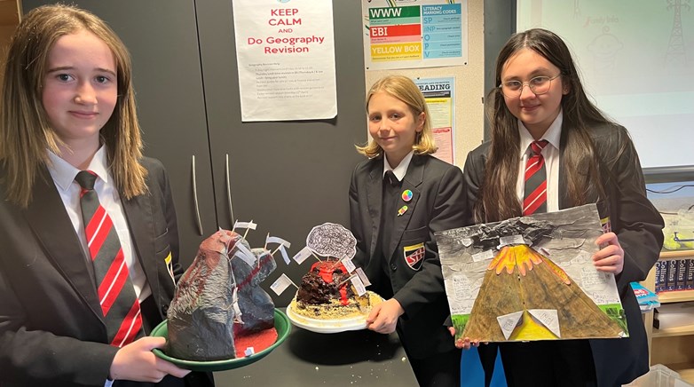 Year 8 volcanos