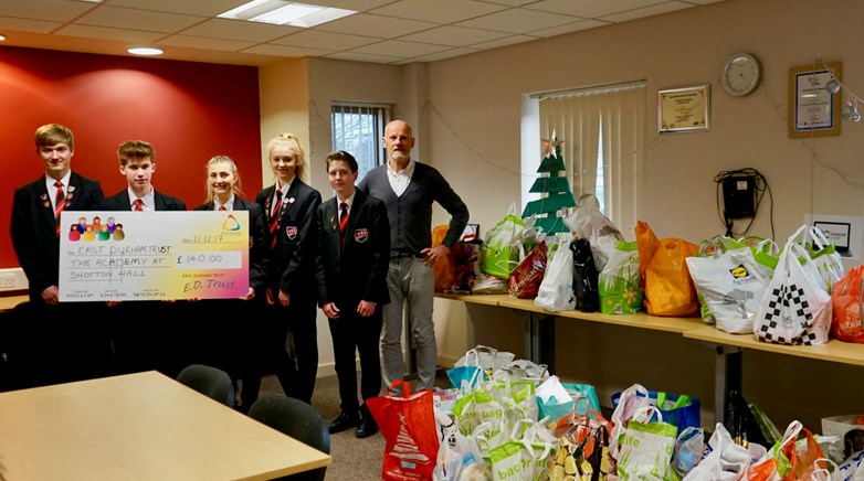 Food bank donation delivered... 