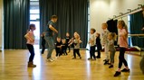 Street dancing session