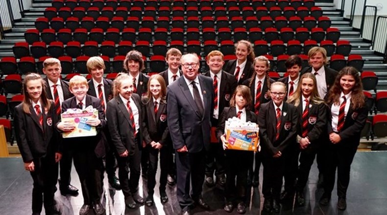 MP Grahame Morris visits the Academy