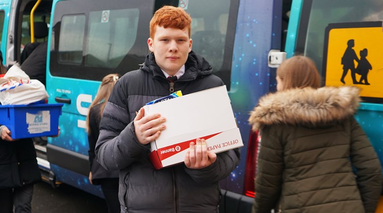 Shotton foodbank donations 2018