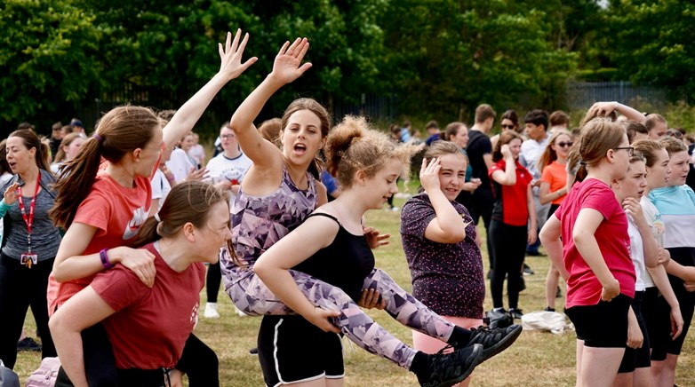 Sports day and colour run