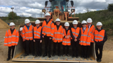 STEM club quarry visit