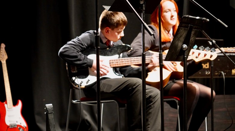 Pop and rock concert