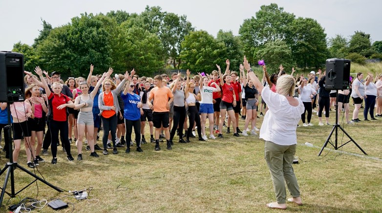 Sports day and colour run