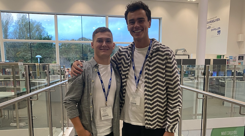 Dan and Connor