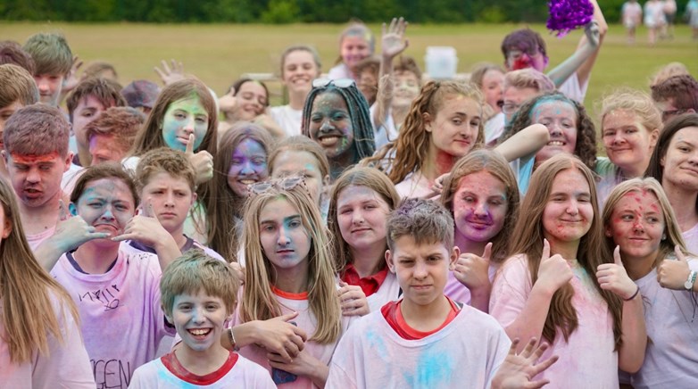Sports day and colour run