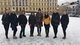 Students visit Helsinki! 