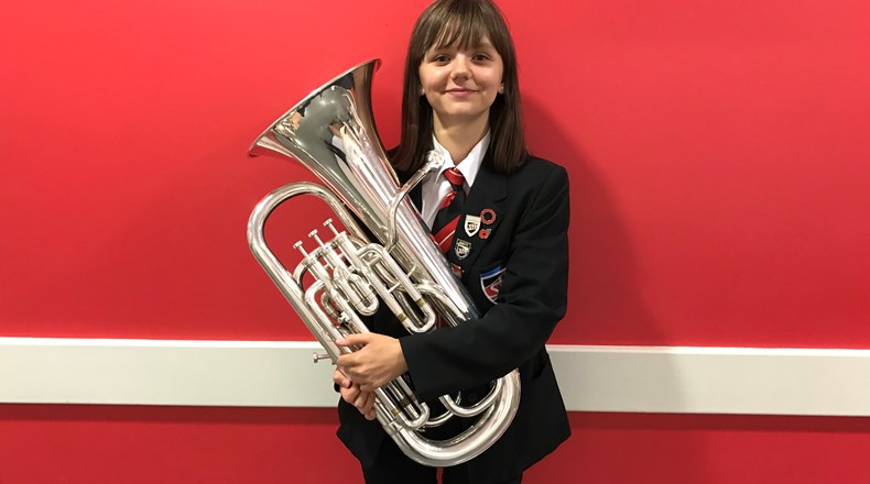Lydia aces her music exams