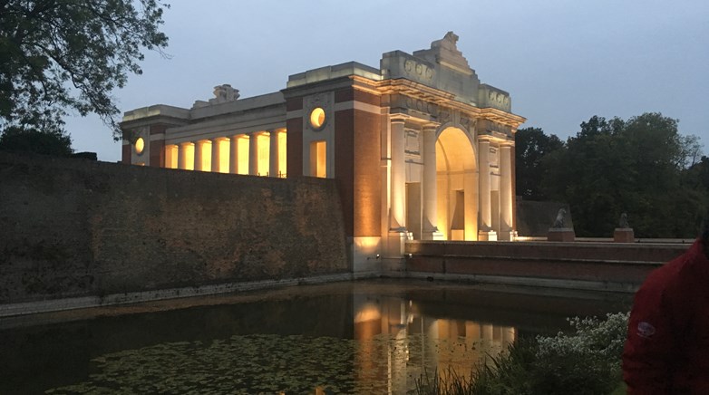 Two students visit WW1 battlefields in Belgium-12