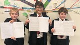 Year 7 write to American penpals