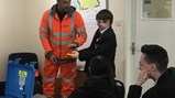 STEM club quarry visit