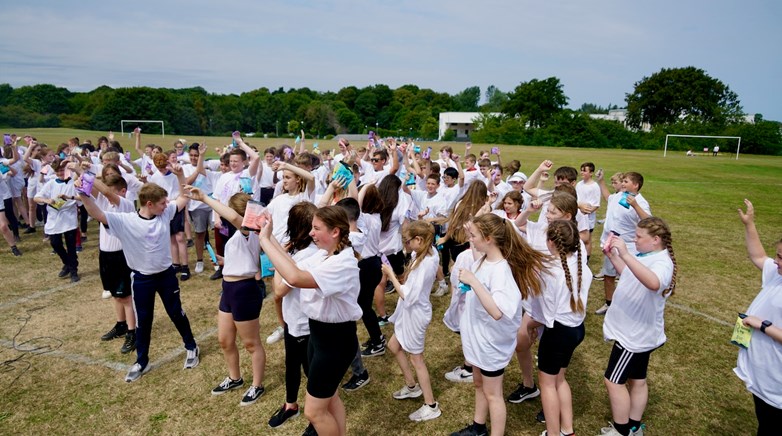 Sports day and colour run