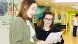 Shotton Hall GCSE results day