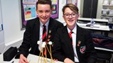 STEM club welcome special visitor