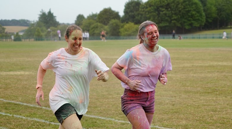 Sports day and colour run