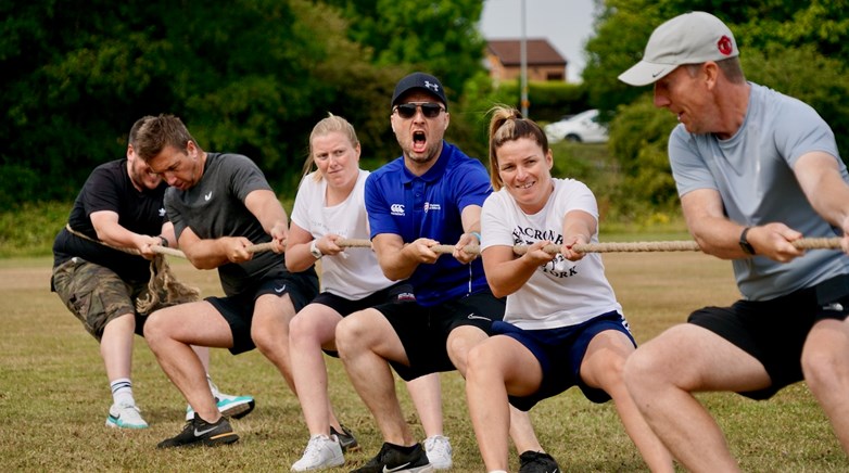 Sports day and colour run