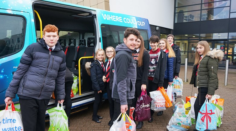 Shotton foodbank donations 2018