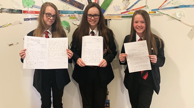 Year 7 write to American penpals