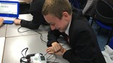 year 8s on science trip