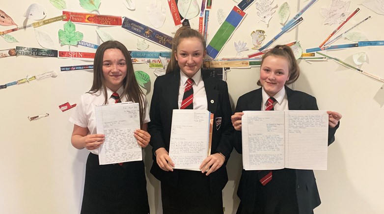 Year 7 write to American penpals
