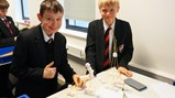 STEM club welcome special visitor