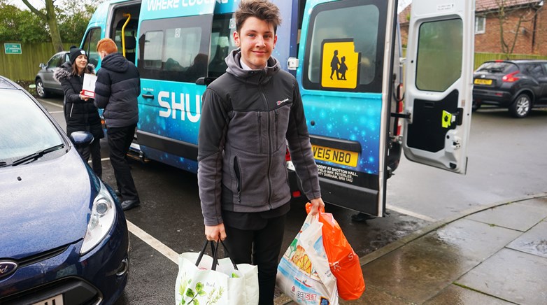 Shotton foodbank donations 2018