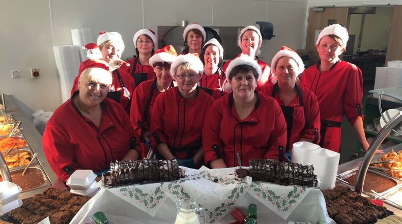 Shotton Hall Christmas lunch 2017